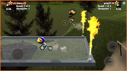 Stickman Bike Battle screenshot
