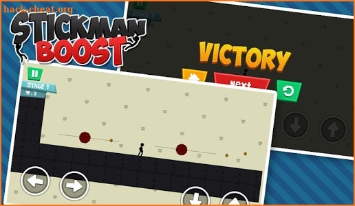 Stickman Boost Legends - Crazy Street Jump and Run screenshot