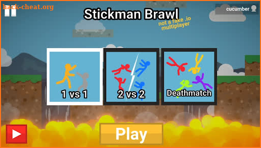 Stickman Brawl Online screenshot