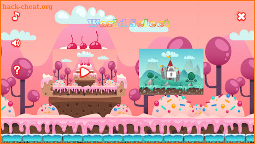 Stickman - Candy World - ✪ Rush ✪ screenshot