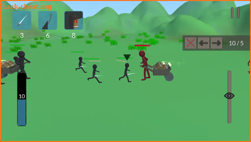 Stickman Castle Battle screenshot