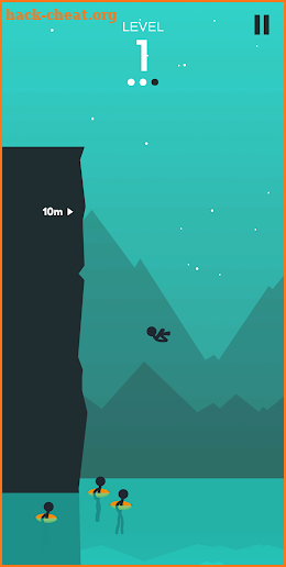 Stickman Cliff Flip Diving screenshot