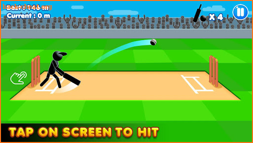 Stickman Cricket 18 - Super Strike League in Real screenshot