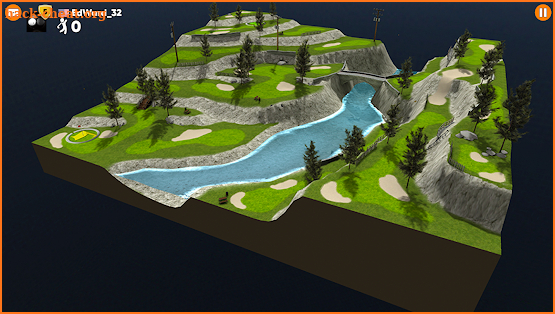 Stickman Cross Golf Battle screenshot