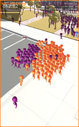 Stickman Crowd in City screenshot