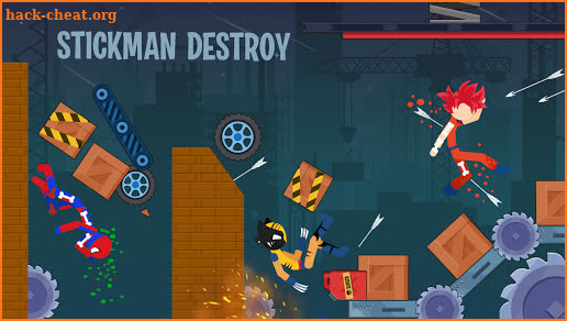 Stickman Destroy - Super Warriors Destruction screenshot