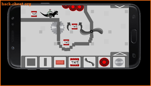 Stickman Dismount Level Editor screenshot