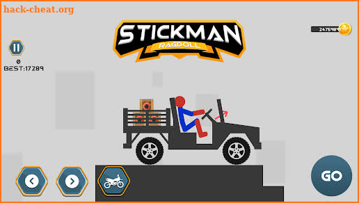 Stickman Dismount Ragdoll Game screenshot