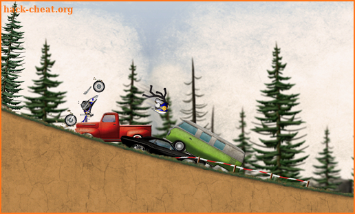 Stickman Downhill Motocross screenshot
