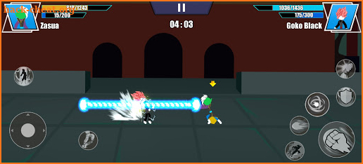 Stickman Dragon Fight Super screenshot