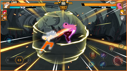 Stickman Dragon Fight - Super Stick Warriors screenshot