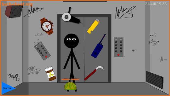 Stickman escape lift screenshot