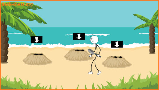 Stickman Escaping the Island : Dumb Ways to Fail screenshot