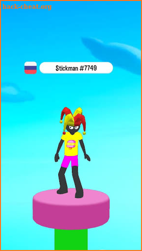 Stickman Fall | Running Stick Guys 3D screenshot