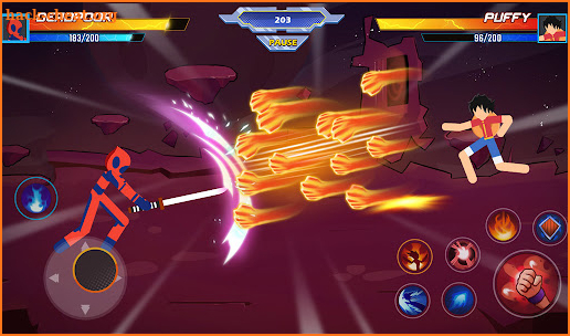 Stickman Fight: Dragon Warrior screenshot