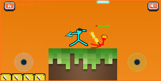 Stickman fight games 2 player screenshot