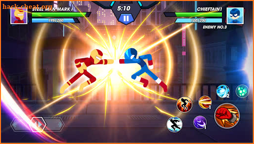 Stickman Fighter Infinity - Super Action Heroes screenshot