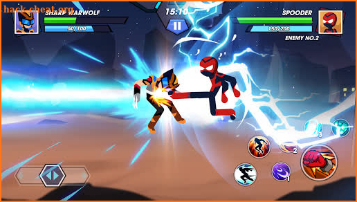 Stickman Fighter Infinity - Super Action Heroes screenshot