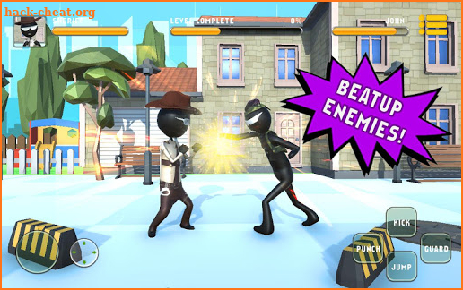 Stickman Fighter vs Street Gangster screenshot