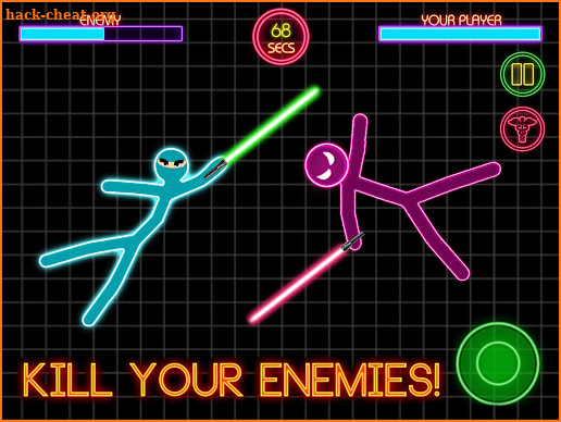 Stickman Fighting: 2 Player Funny Physics Games screenshot