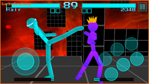 Stickman Fighting: Neon Warriors screenshot