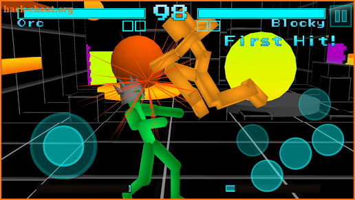Stickman Fighting: Neon Warriors screenshot
