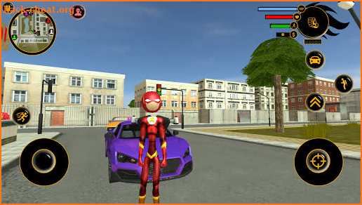 Stickman Flash Jetpack Rope Hero screenshot