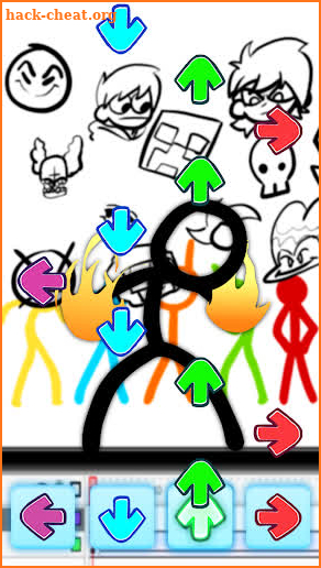 Stickman FNF Battle screenshot