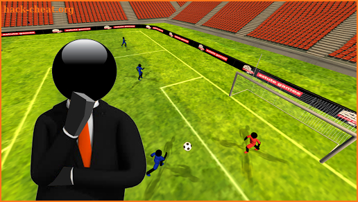 Stickman Football (Soccer) 3D screenshot