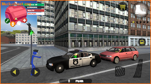 Stickman Gang Mad Rope Hero Gangster Crime City screenshot