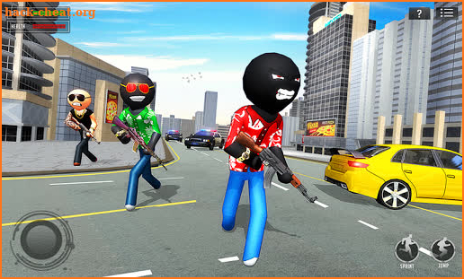 Stickman Gangster Crime City: Stickman Games screenshot