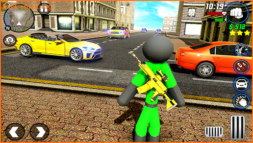 Stickman Gangster Mafia - Stickman Crime City Thug screenshot