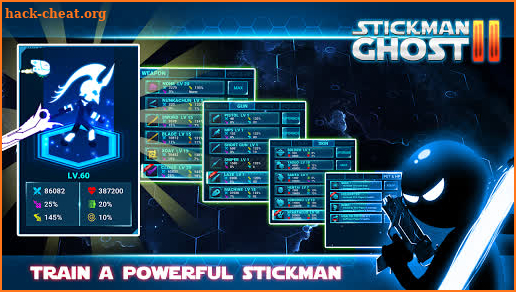 Stickman Ghost 2: Galaxy Wars - Shadow Action RPG screenshot