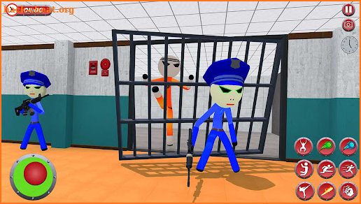 Stickman Grand Jail Break New Prisoner Games screenshot