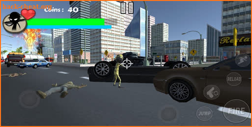 Stickman Hero Free:Fire Gangstar Crime screenshot