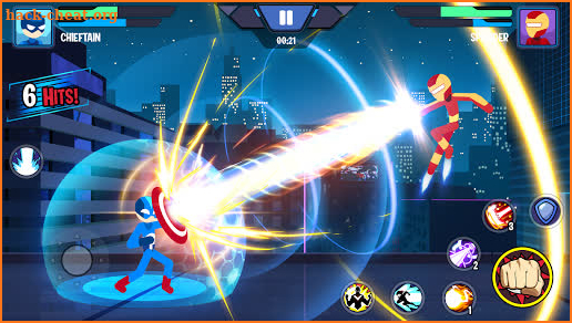 Stickman Heroes Fight - Super Stick Warriors screenshot