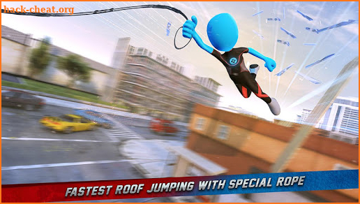 Stickman Ice Hero Crime City - Rope Hero screenshot