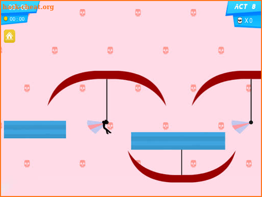 Stickman Impaled 2:Vex Jumping Platformer screenshot