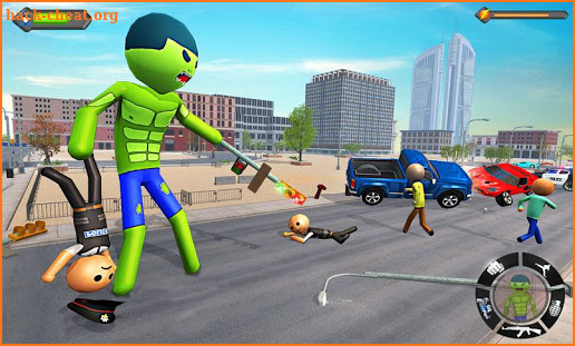 Stickman Incredible Monster Hero City Rampage screenshot