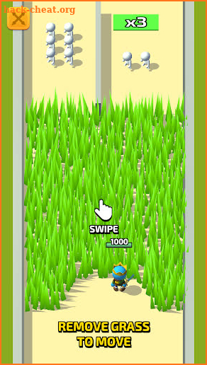 Stickman King: Erase Grass & Snow screenshot