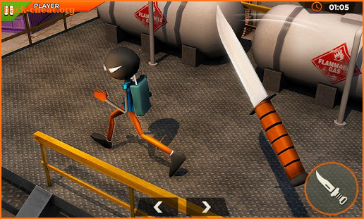 Stickman Knife Revenge screenshot