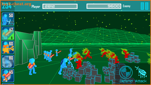 Stickman: Legacy of Neon Warriors screenshot