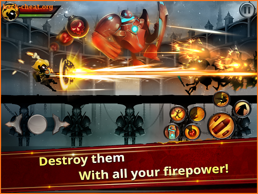 Stickman Legends - Ninja Warriors: Shadow War screenshot