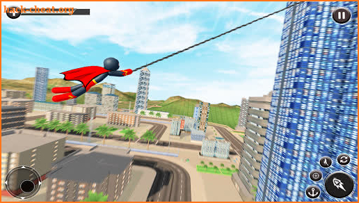 Stickman Mafia Rope Hero - Superhero Gangster Game screenshot