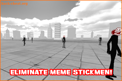 Stickman Meme Sniper screenshot