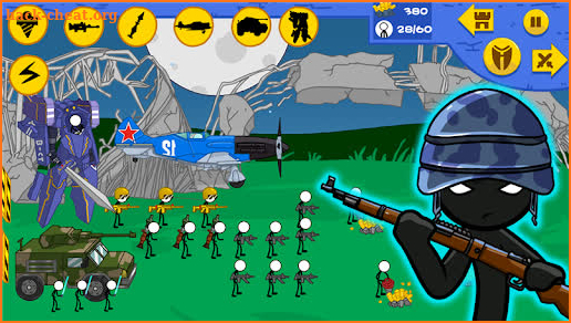 Stickman Modern Total War screenshot