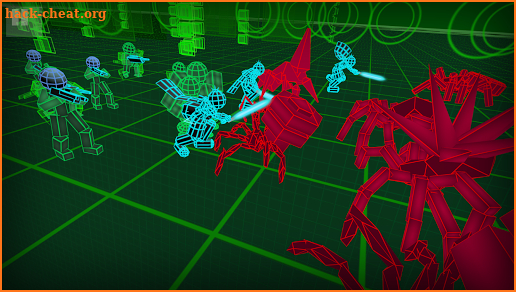 Stickman Neon Warriors: Spiders Battle screenshot