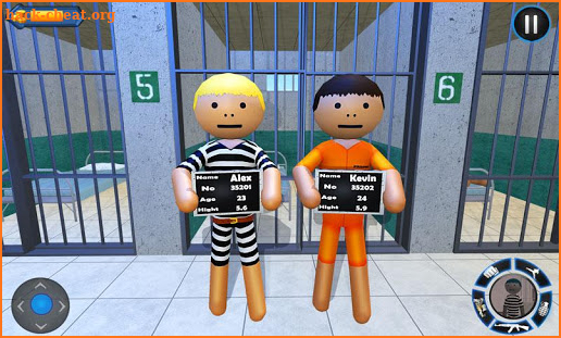 Stickman Police Chase Gangster Hero Prison Escape screenshot