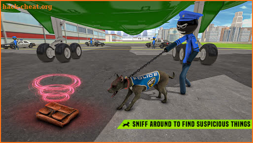 Stickman Police Dog Chase Crime Simulator screenshot