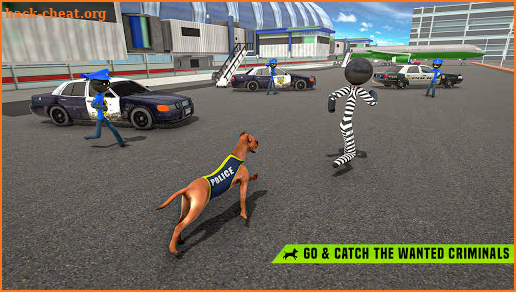 Stickman Police Dog Chase Crime Simulator screenshot